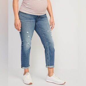 Old Navy Maternity Boyfriend Jeans